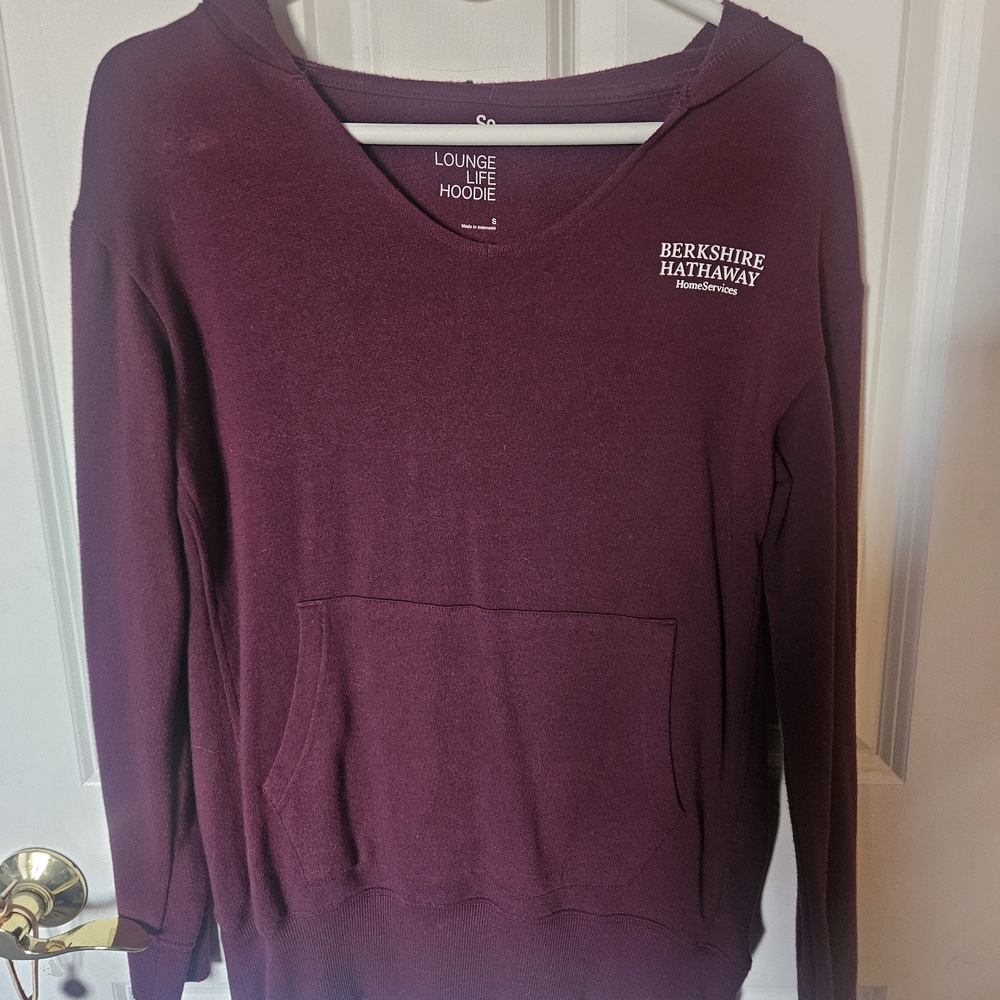 Berkshire Hathaway Maroon Hoodie